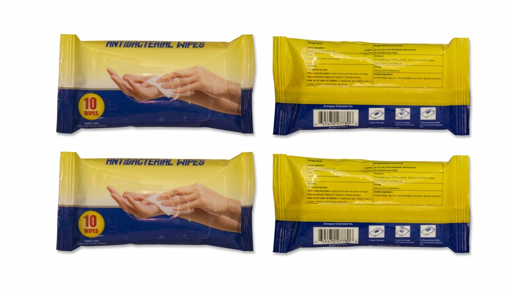 ANTIBACTERIAL WIPES